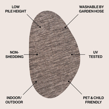 Callan Modern Rustic Abstract Indoor/Outdoor Area Rug